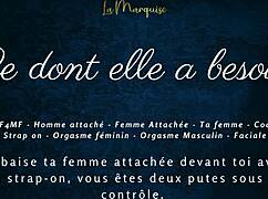 what she craves french femdom couple play
