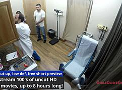 melany lopez backstage immigration physical with feet fetish