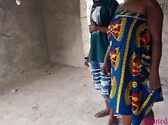 Two big Swiss cocks tease and finger big ass wife 🍆🍑 then erotic backyard pounding 👅🌳