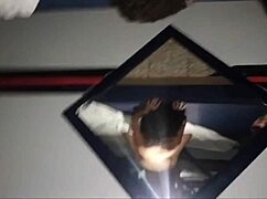 check out this curvy latina teen's juicy pink pussy fucked doggy mirror pov