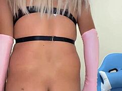 transsexual rich tits leak milk in crossdressing play