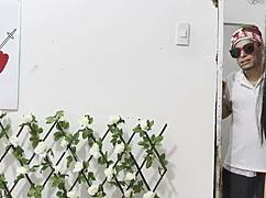 christmas slave milf mexican model rides cock massage parlor