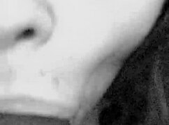 Latina slurps huge bbc dildo deepthroat sloppy closeup sucking action!