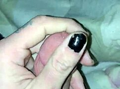 I had to stroke my huge hairy cock once and unload that cumshot