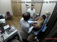 melany lopez backstage immigration physical with feet fetish