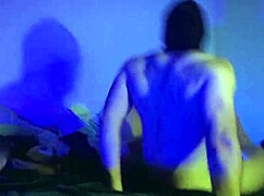 roommate's tight argentine pussy wrecked by huge cock doggystyle pounding