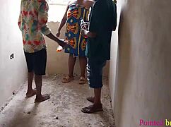 Two big Swiss cocks tease and finger big ass wife 🍆🍑 then erotic backyard pounding 👅🌳