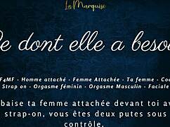what she craves french femdom couple play