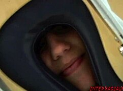 jacky bends for bbc mouth pounding then wet pussy massage bliss