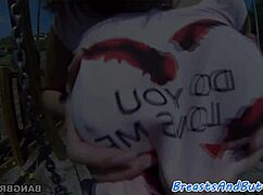 Busty Amateur Milf Toys Pussy Then Gets Spooned Fucked Bent Over Doggystyle