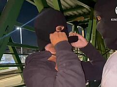 Arab wife sneaks fuck with stranger on busy highway