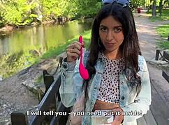 my friend uhh controls my orgasms in public... with his toy from flirtwithsb!!