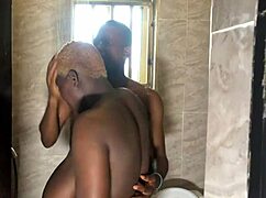 Big Black Cock Fills Chubby Wife in Steamy Bathroom Ride