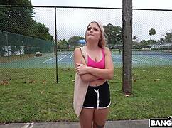 Jill Taylor asks if you'll slide that monster in her tight casting ass?