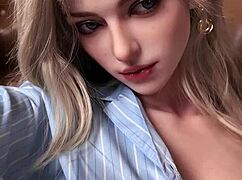 check this realistic blonde fuck doll getting pounded hard