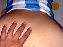 passionate neighbor babe cheats on hubby with creamy fill on home terrace first homemade part