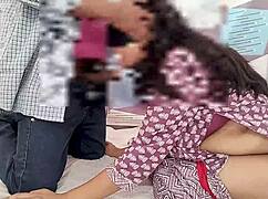 Young Stepsis Gets Fucked Hard by Stepbro in Tight Desi Pussy Viral Hindi!