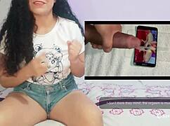 quieres ver la mejor compilación de corridas en agatha dolly's petite teen pussy?