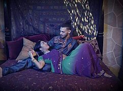 hey queen jasmine you riding prince adonis cock after foreplay and muff dive feels epic