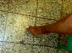 hey transexual sucks my cock then i fuck her tight ass closeup in kitchen