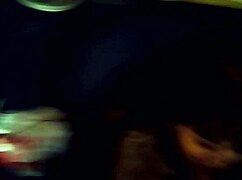 retro blue film captures raw oral action in vintage heat