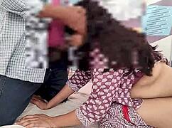 Young Stepsis Gets Fucked Hard by Stepbro in Tight Desi Pussy Viral Hindi!