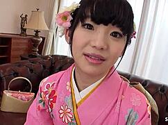 Hey geisha teen, wanna play your hairy pussy first time on camera?