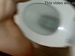 Wanna watch me pee with my husband dressed as a slutty woman in our bathroom?