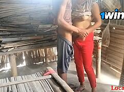 hey village wife bent over for outdoor doggystyle anal bang? homemade webcam