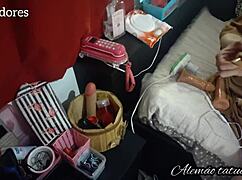 Uh, soraya carioca bangs tattooed guy backstage in car... hot ass!