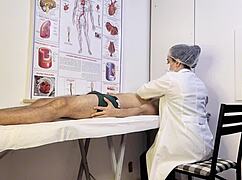 nurse exam makes patient cock hard she deepthroats brazilian