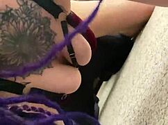 submissive emo girl moans black lives matter as bbc breaks her tight pussy