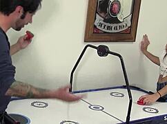 sweet latina stepsis with braces tricked into fuckin her stepbro's big dick after massage