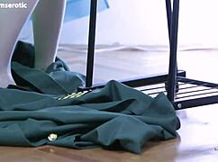 milena angel in tight military gear teasing my cock for hardcore uniform fuck now