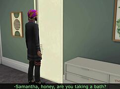 Indian Plumber Pounds Client's Wife In Steamy Shower Creampie