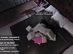 cutest roblox slut plays sexy games to please you