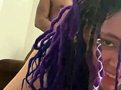 submissive emo girl moans black lives matter as bbc breaks her tight pussy