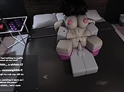 cutest roblox slut plays sexy games to please you