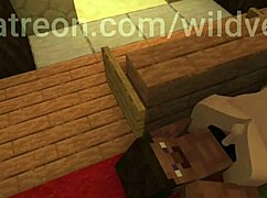 i love this minecraft threesome with cowgirl riding and doggystyle fun