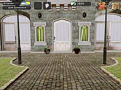 horny milf with big hairy pussy rides huge cock underwater in public