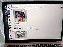 stepsister's webcam secret exposed, leading to rough creampie riding session