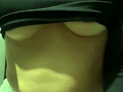 Holy Shit! 18-Year-Old Stepsister's Perfect Tits Bounce on My Cock in Secret Ride