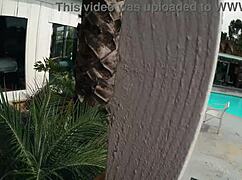 Gigi Breeze Caught Naked Sunbathing and Choked Deepthroat!