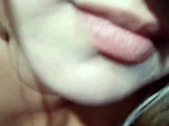 Her moans and wild talk make it impossible to hold back