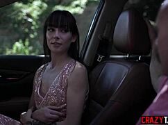 I can't resist my boyfriend's dirty stepdad pounding my tight teen ass before prom!