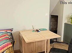 stepmom apartment visit turns bareback pussy fuck moanin orgasm squirt cuckold tease