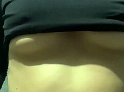 Holy Shit! 18-Year-Old Stepsister's Perfect Tits Bounce on My Cock in Secret Ride