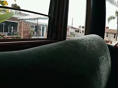 Gigi Breeze Caught Naked Sunbathing and Choked Deepthroat!