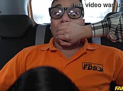 two hot czech babes perfect tits ass threesome blowjob cumshot fake driving school