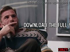 Horny teachers catch naughty colleague jerking off then fuck him hard in classroom 🔥